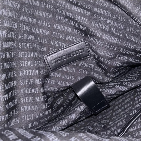 Steve Madden Nylon Quilted Backpack Travel Bag - Picture 9 of 10